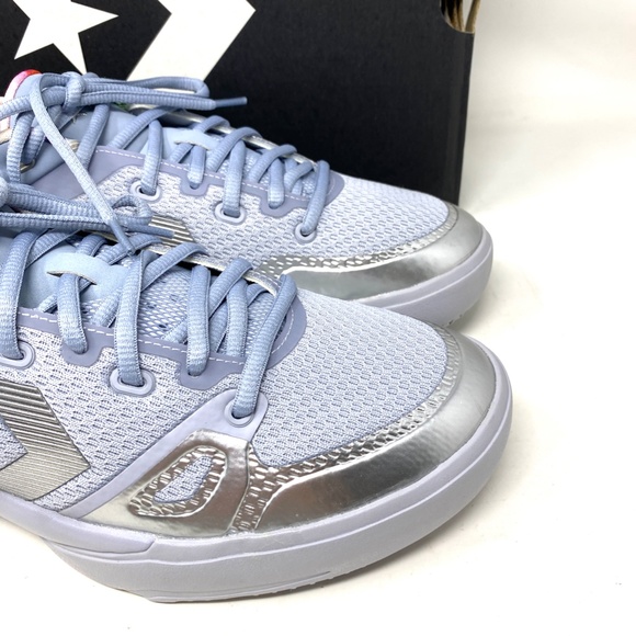 Converse G4 OX Obsidian Low Top Blue Silver Mesh Men’s Size Sneakers 170298C - Picture 8 of 11